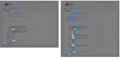 Screenshot of the old Dental Direct application showing the generic Create order button that misled customers into ordering the wrong product